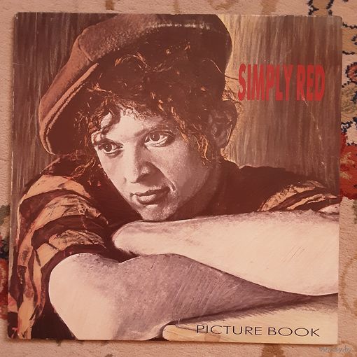 SIMPLY RED - 1985 - PICTURE BOOK (USA) LP
