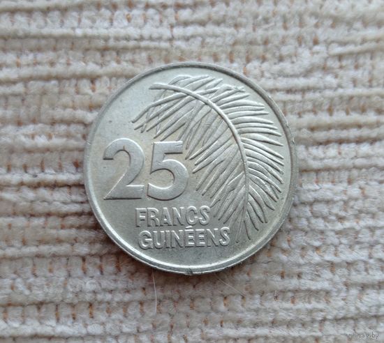 Werty71 Гвинея 25 франков 1987