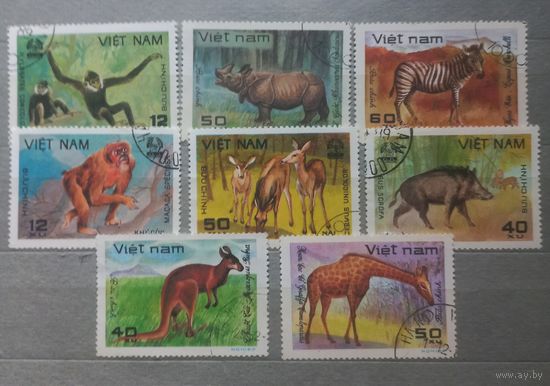 Вьетнам. 1989г. Фауна.
