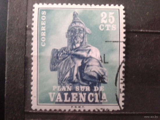 Валенсия 1975 Статуя Якоба 1, короля Арагона, 13 век