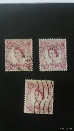 Великобритания  1952-57 1м