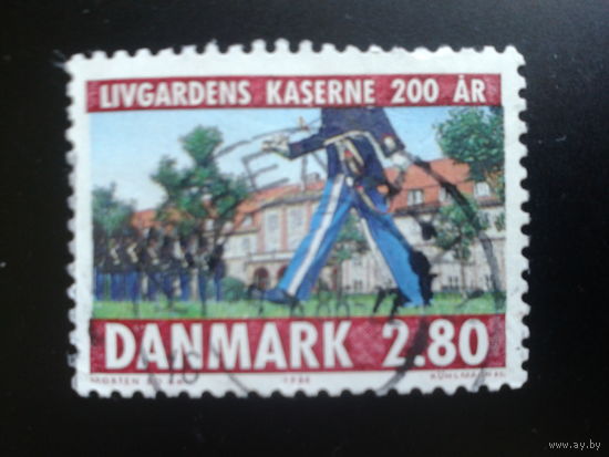 Дания 1986 парад королевской лейб-гвардии