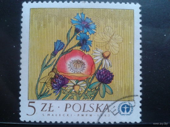 Польша 1983  Цветы