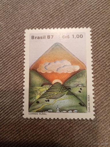 Бразилия 1987. Correrio Rural