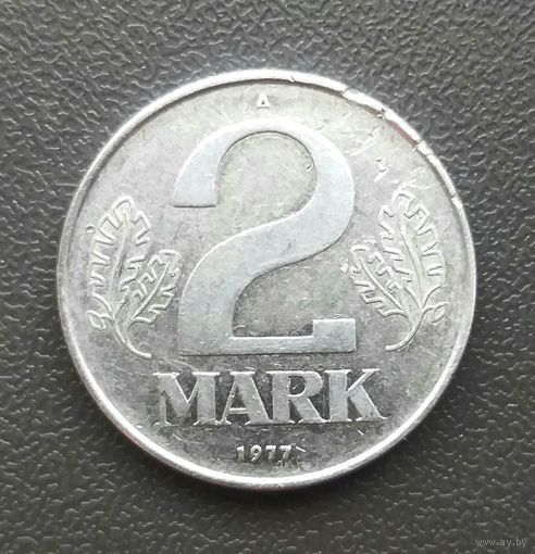 2 марки * 1977 год * ГДР * Германия
