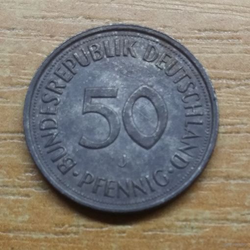 Германия 50 пфеннигов 1993 J