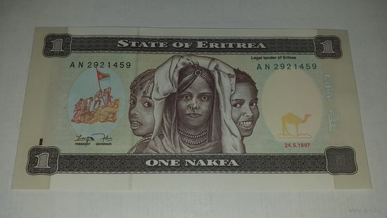 Эритрея 1 накфа UNC