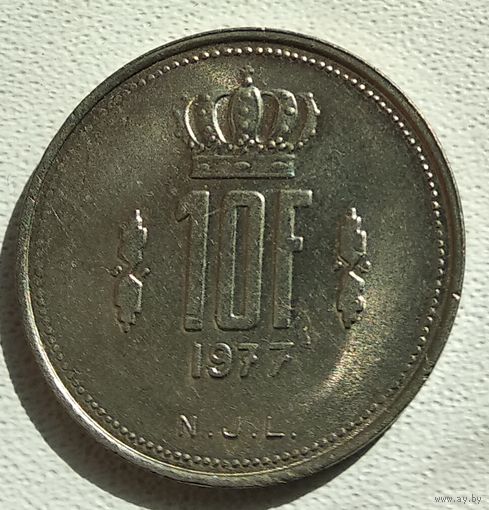 Люксембург 10 франков, 1977 4-16-3