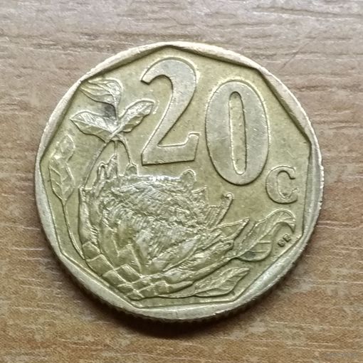 20 центов 2005 ЮАР