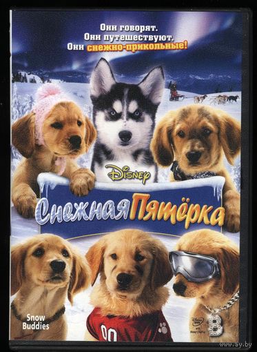CD DVD Диск  Disney Снежная пятерка