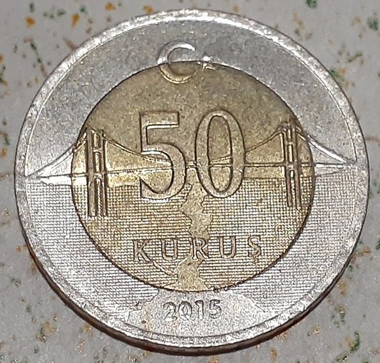 Турция 50 курушей, 2015 (2-8-110)