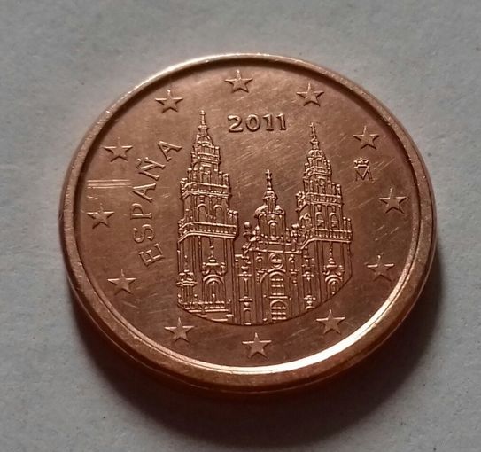 1 евроцент, Испания 2011 г.