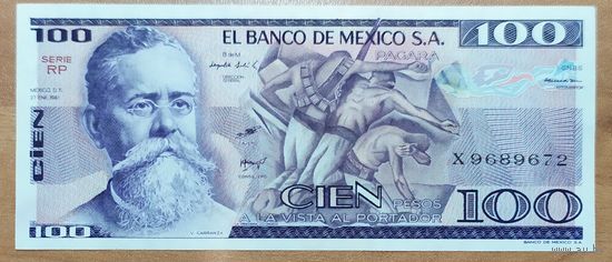 100 песо (27.01.1981) - Мексика - UNC