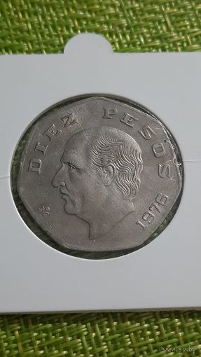 Мексика 10 песо 1976 г