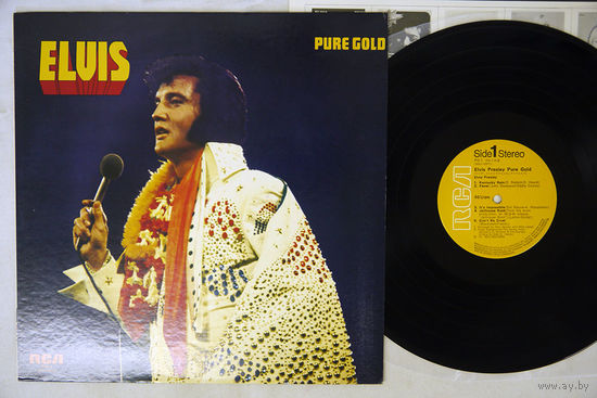 ELVIS PRESLEY - Pure Gold (JAPAN винил LP вставка)