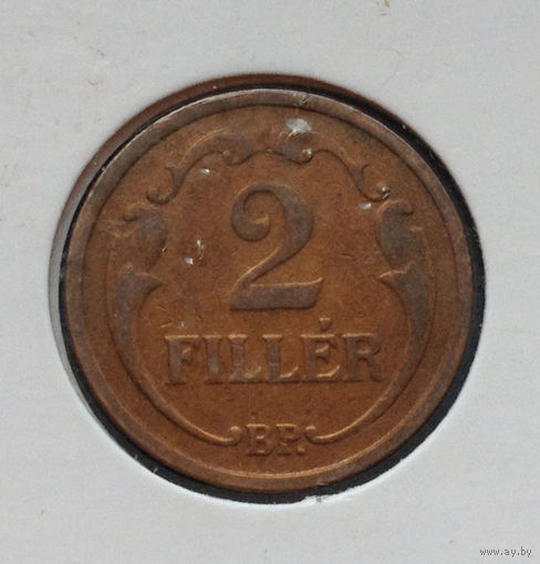 Венгрия 2 филлера 1926