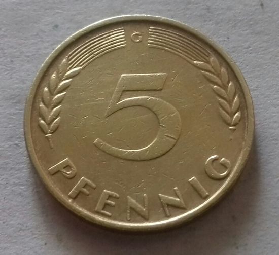 5 пфеннигов, Германия 1950 G