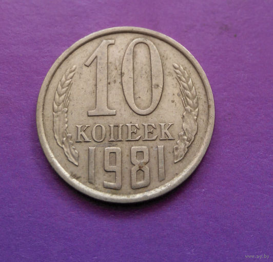 10 копеек 1981 СССР #05