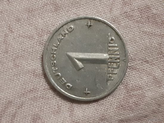ГДР 1 Pfennig 1948