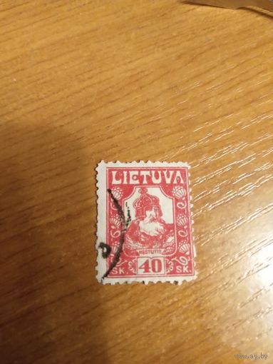 1921 Литва Мих 91 князь Кейстут (2-15)