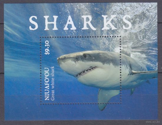 2019 Ниуафоу 728/B86 Морская фауна - Акулы 11,00 евро