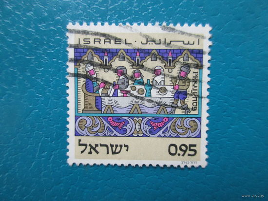 Израиль 1972 г. Мi-548. Песах.