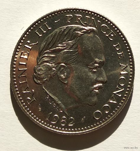 Монако 5 франков, 1982 5-5-3