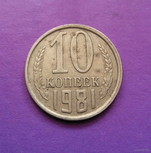 10 копеек 1981 СССР #09
