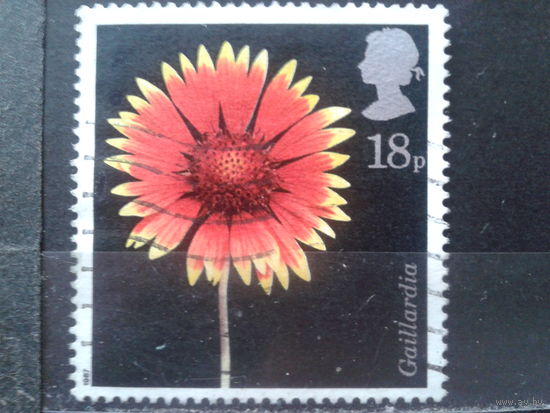 Англия 1987 Цветы