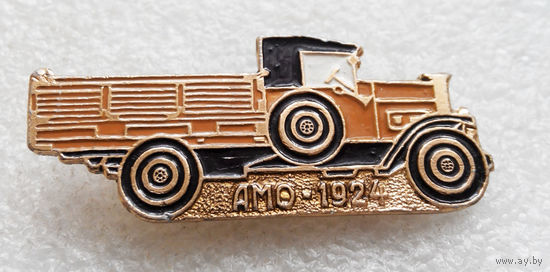 Ретро Автомобиль. АМО 1924 год. Транспорт #0175-TP4