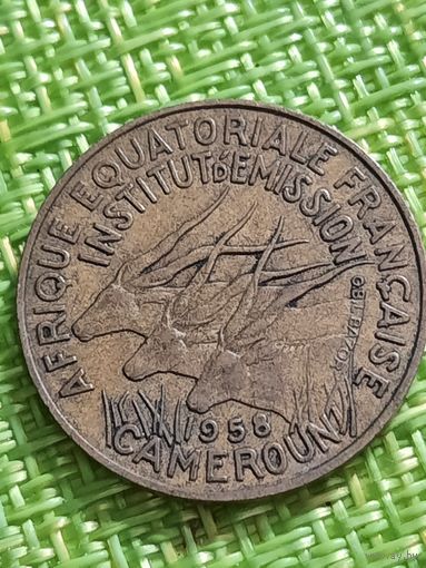 Камерун 10 франков 1958 г