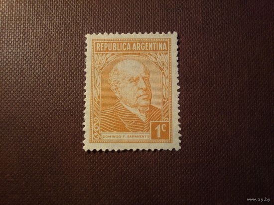 Аргентина 1935/36 гг.Доминго Фаустино Сармьенто (1811-1888), президент, писатель.