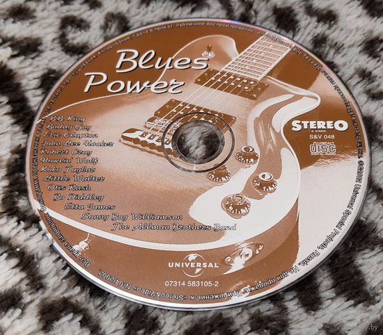 Музыкальный CD диск - "Blues Power", 2002 год