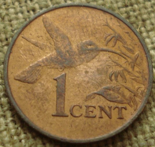 1 цент 1975 Тринидад и Тобаго