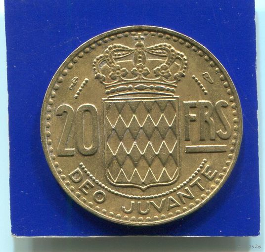 Монако 20 франков 1951