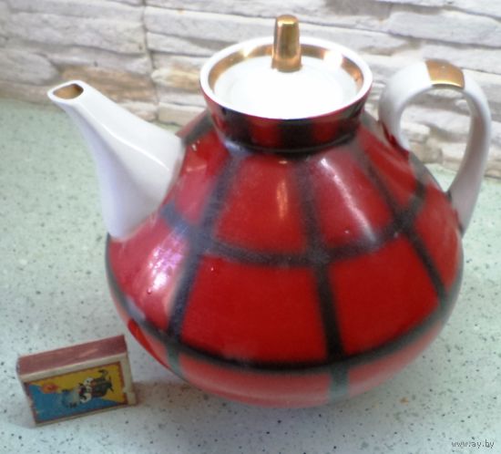 Чайник фарфоровый большой заварочный  СССР