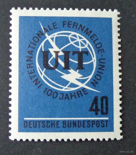 Германия, ФРГ 1965 г. Mi.476 MNH** полная серия