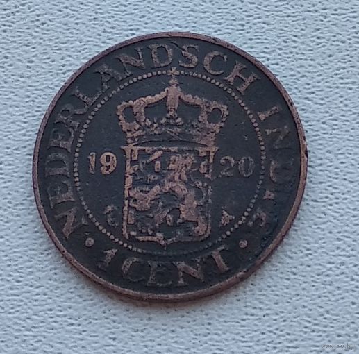 Голландская Ост-Индия 1 цент, 1920 5-12-15