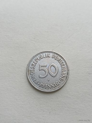 Германия 50 пфенингов 1966г(F)