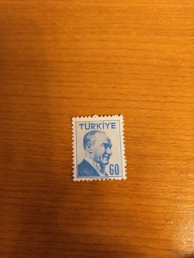 1956 Турция Ататюрк президент чистая клей MNH** (1-1)