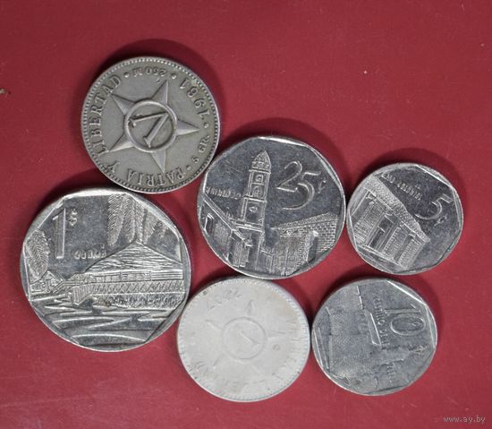 Куба 6 монет