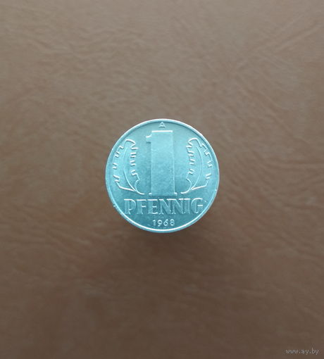 Германия / 1 pfennig (A) / 1968 год
