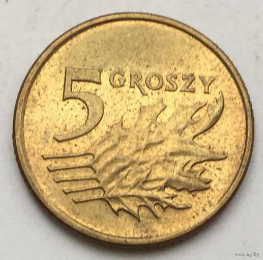 Польша, 5 грошей 2010
