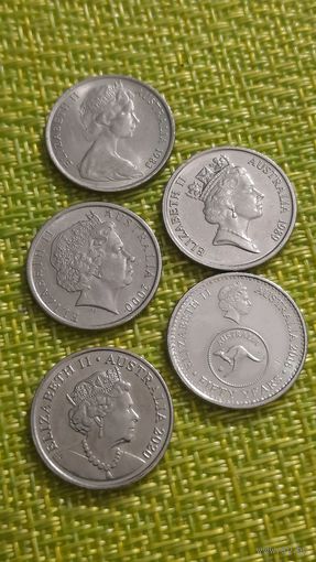 Австралия 5 центов 1983 г