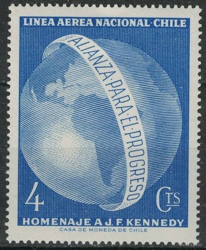 1964 Чили 624 Западное полушарие, Джон Ф. Кеннеди