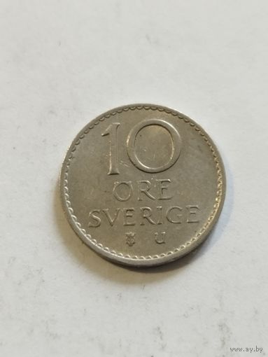 Швеция 10 оре 1966