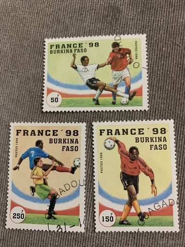 Буркина-Фасо 1996. Чемпионат мира по футболу Франция-98