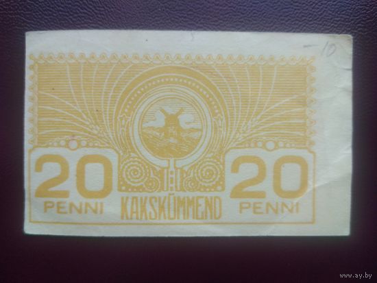 Эстония 20 пенни 1919