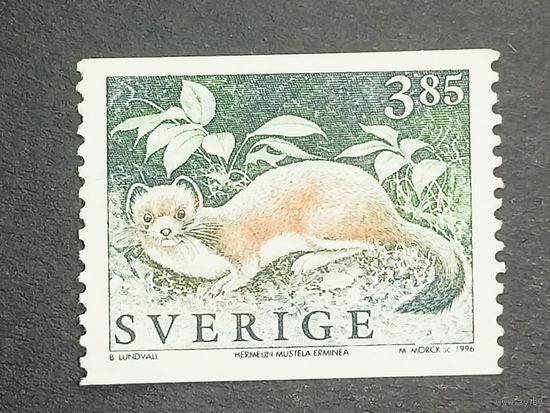 Швеция 1996. Дикие животные