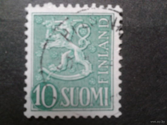 Финляндия 1954 стандарт, герб